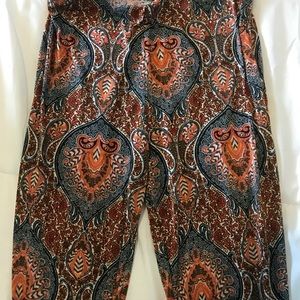 Bohemian Flare Party Pants